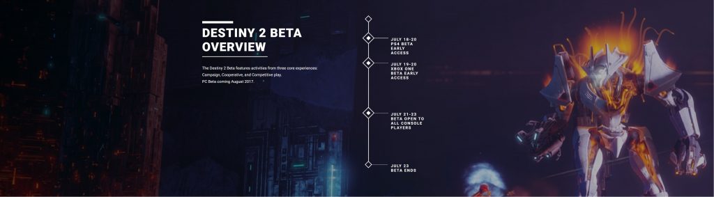 Destiny 2 Beta overview