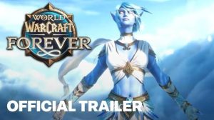 World of Warcraft: Forever official trailer still showing a Skyborne character